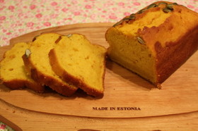 しっとりかぼちゃのパウンドケーキ